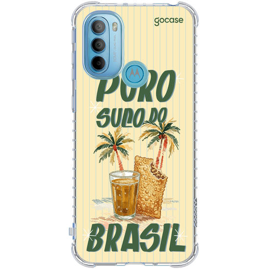 Capinha para celular  Puro Suco do Brasil - Pastel e Refri