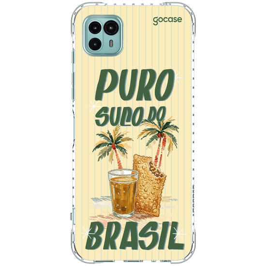 Capinha para celular  Puro Suco do Brasil - Pastel e Refri