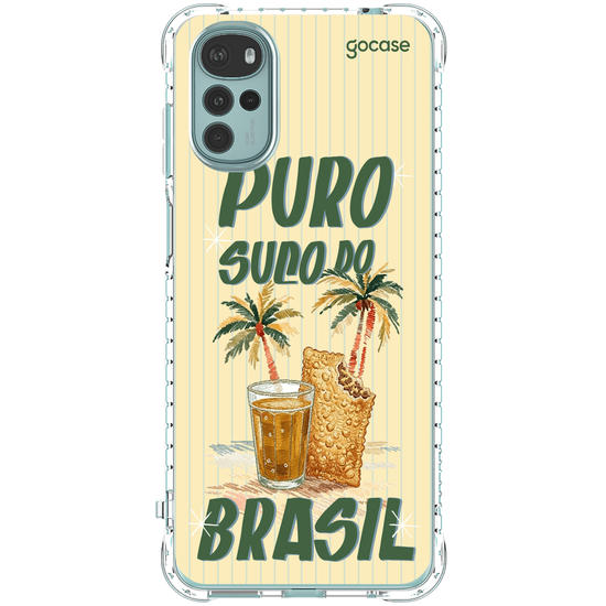 Capinha para celular  Puro Suco do Brasil - Pastel e Refri