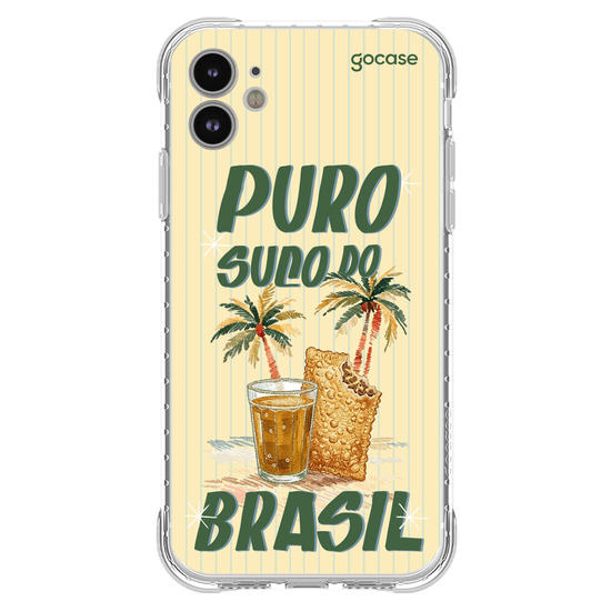 Capinha para celular  Puro Suco do Brasil - Pastel e Refri