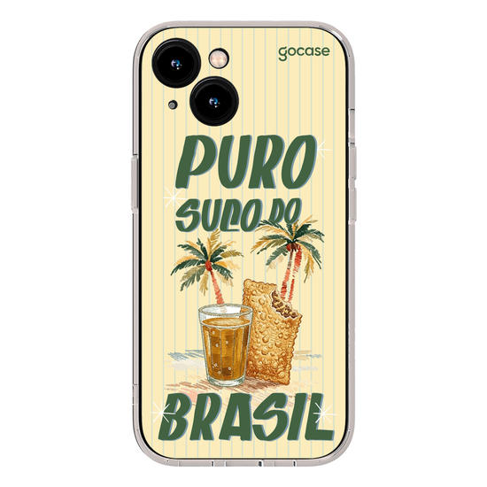 Capinha para celular  Puro Suco do Brasil - Pastel e Refri