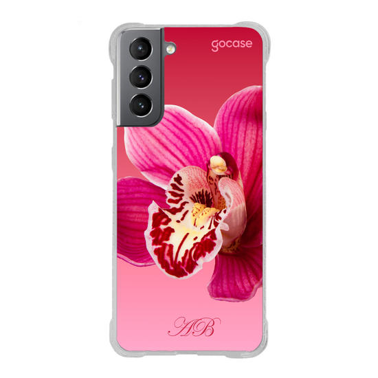 Capinha para celular  Purple Bloom