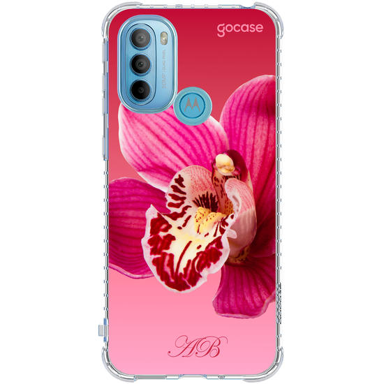 Capinha para celular  Purple Bloom