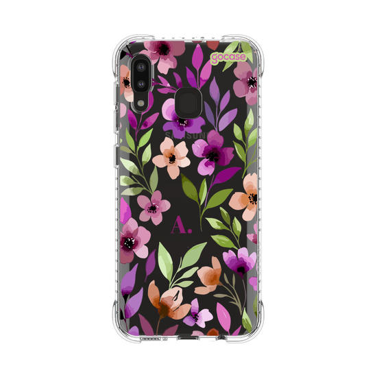 Capinha para celular  Purple Garden