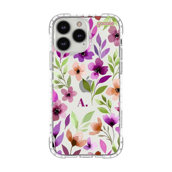 Capinha para celular  Purple Garden