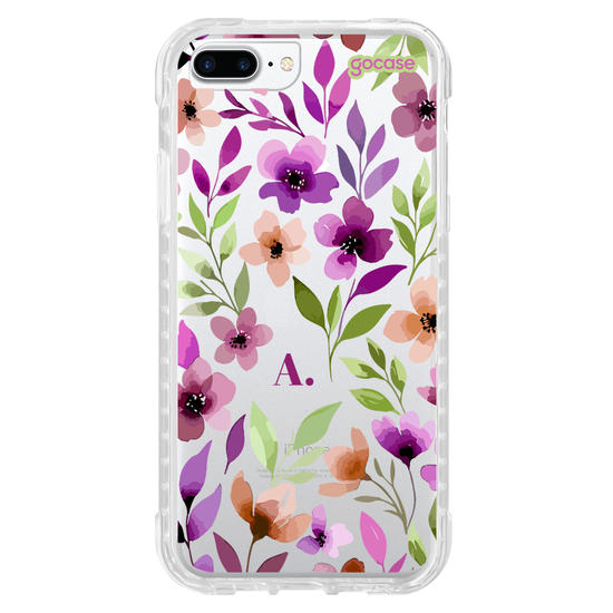 Capinha para celular  Purple Garden