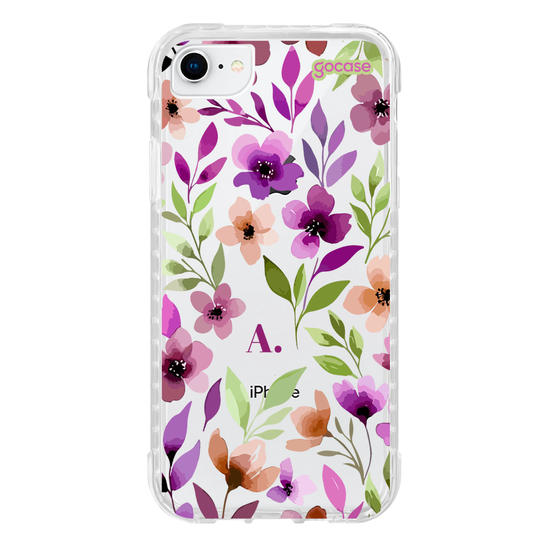 Capinha para celular  Purple Garden