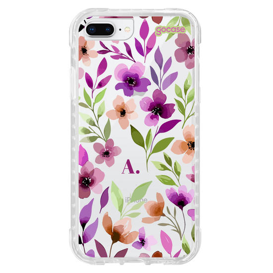 Capinha para celular  Purple Garden