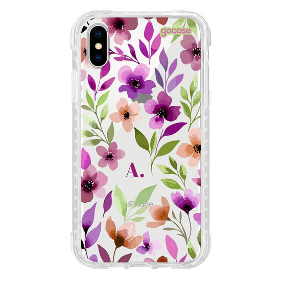 Capinha para celular  Purple Garden