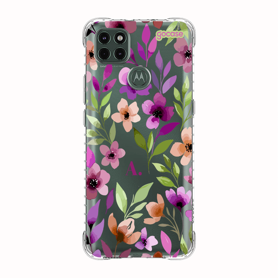 Capinha para celular  Purple Garden