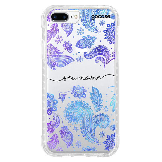 Capinha para celular Purple Manuscrita