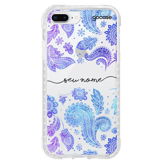 Capinha para celular Purple Manuscrita