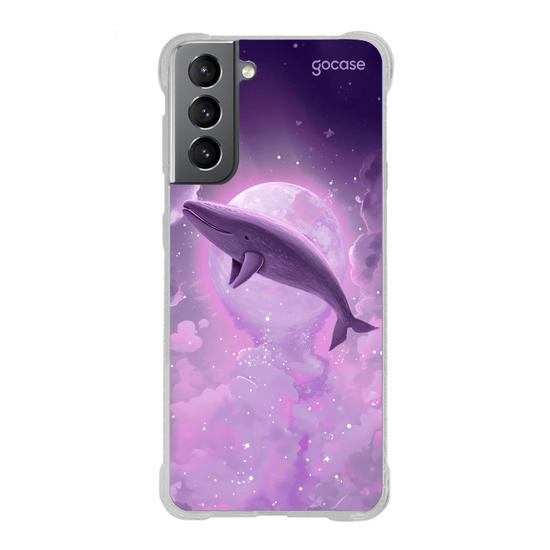 Capinha para celular  Purple Whale