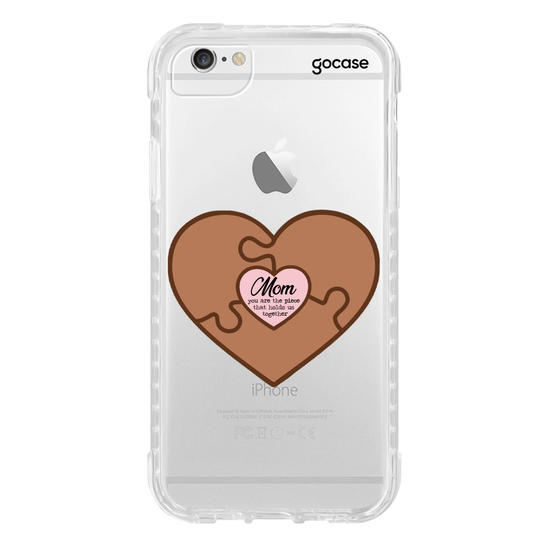 Capinha para celular Puzzle Mom