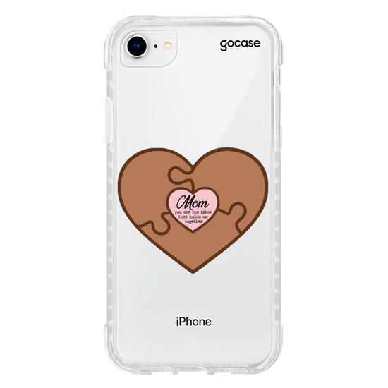 Capinha para celular Puzzle Mom