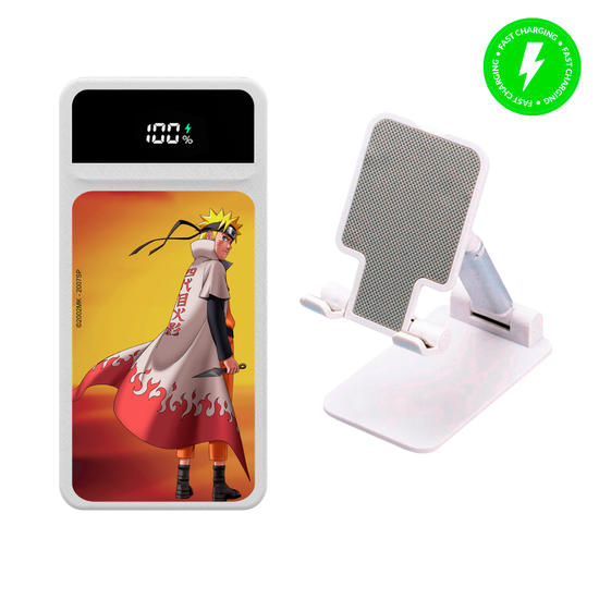 Carregador Portátil Turbo 10000mah - Naruto - Hokage