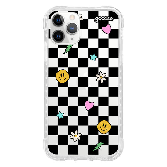 Capinha para celular  Quadriculado Cool Smile