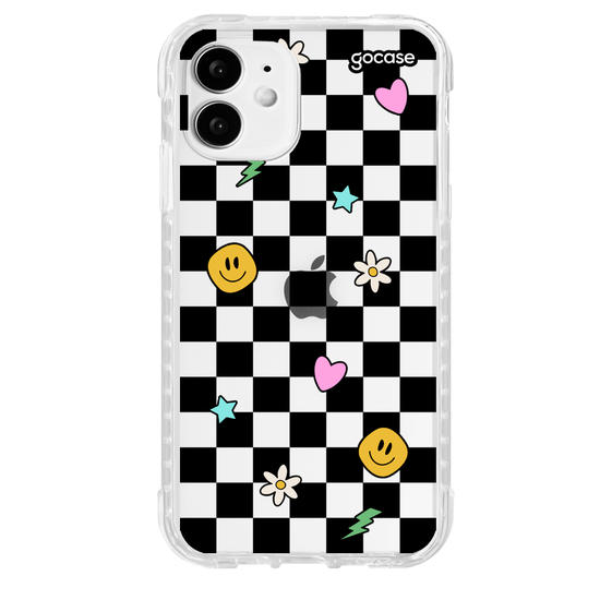 Capinha para celular  Quadriculado Cool Smile