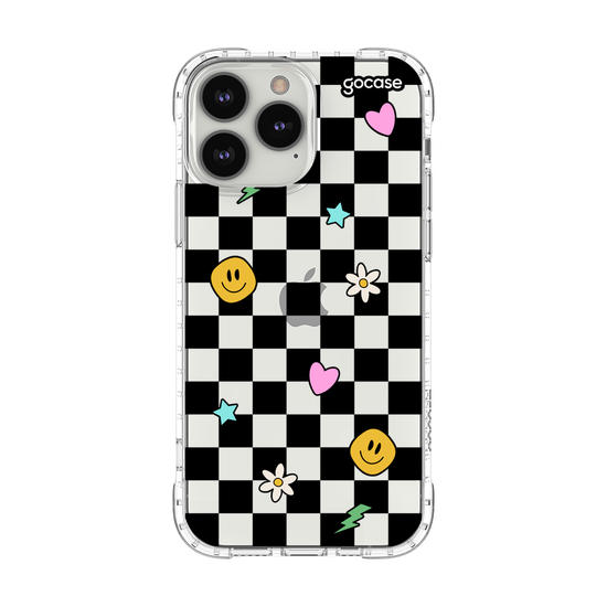 Capinha para celular  Quadriculado Cool Smile