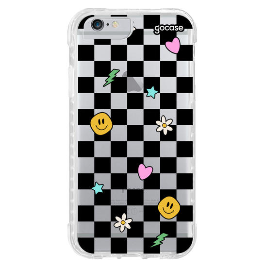 Capinha para celular  Quadriculado Cool Smile