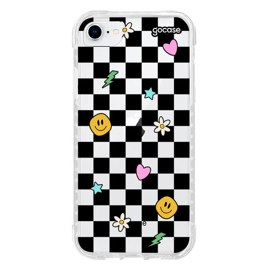 Capinha para celular  Quadriculado Cool Smile