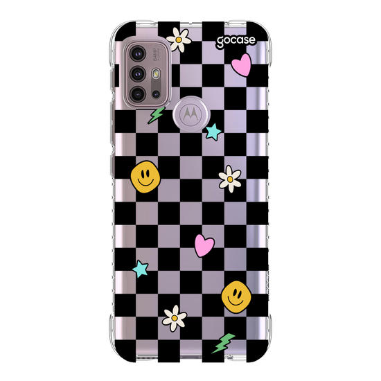 Capinha para celular  Quadriculado Cool Smile