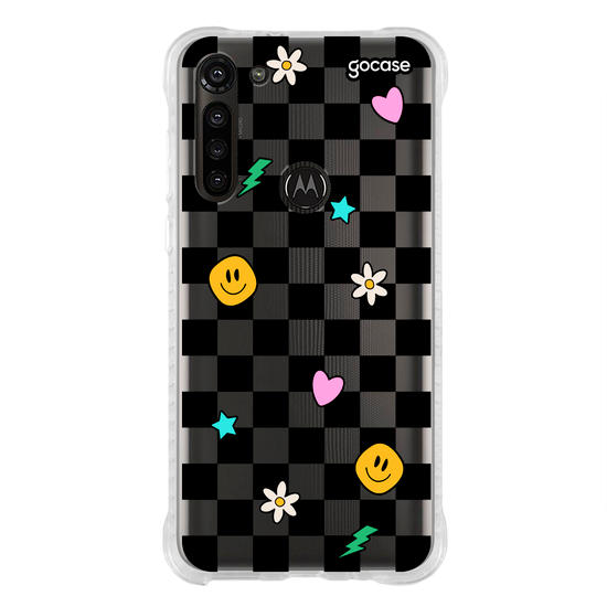 Capinha para celular  Quadriculado Cool Smile