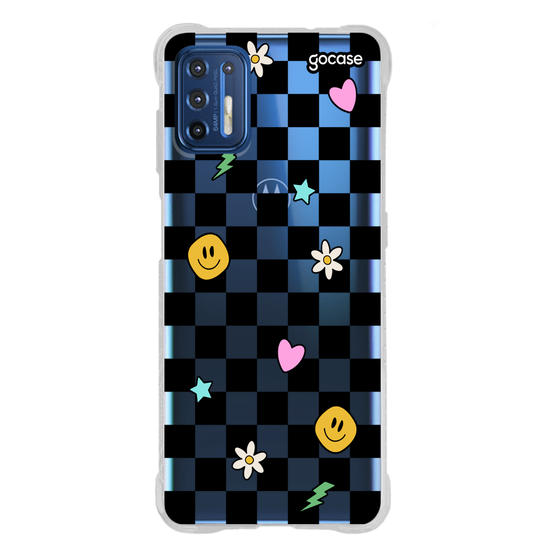 Capinha para celular  Quadriculado Cool Smile