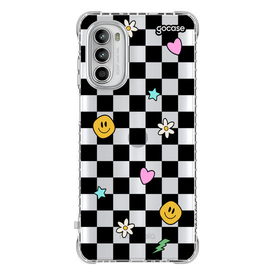 Capinha para celular  Quadriculado Cool Smile