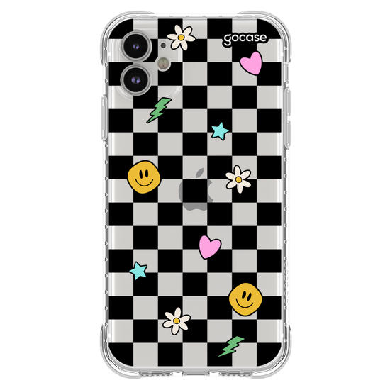 Capinha para celular  Quadriculado Cool Smile