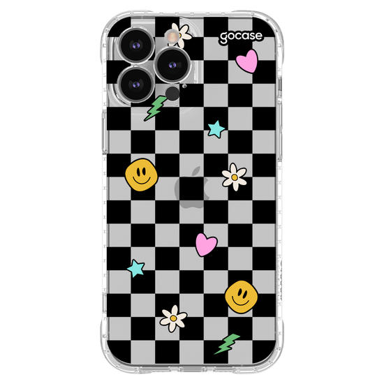 Capinha para celular  Quadriculado Cool Smile
