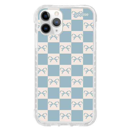 Capinha para celular Quadriculado Laços
