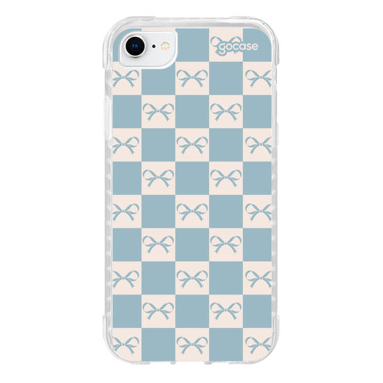 Capinha para celular Quadriculado Laços
