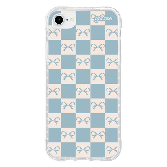 Capinha para celular Quadriculado Laços