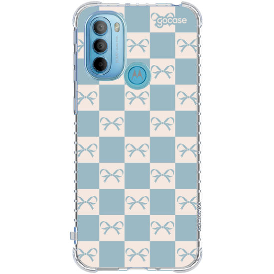 Capinha para celular Quadriculado Laços
