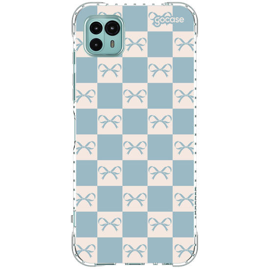 Capinha para celular Quadriculado Laços