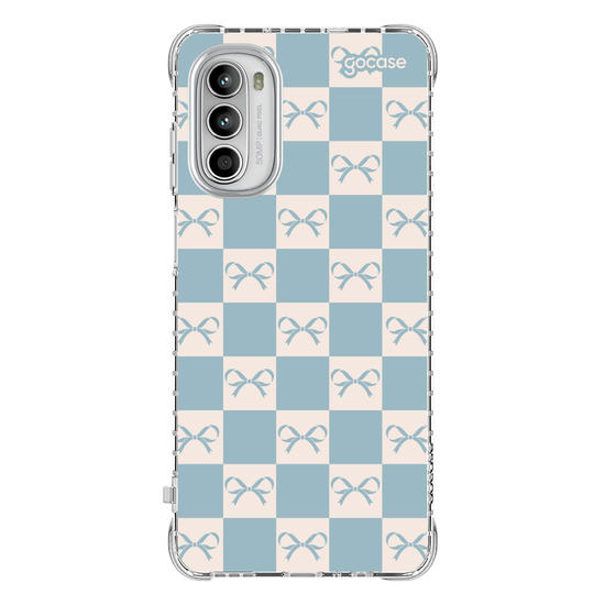 Capinha para celular Quadriculado Laços