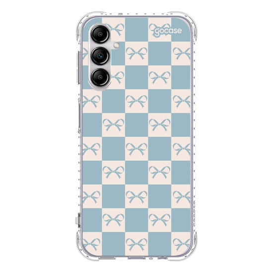 Capinha para celular Quadriculado Laços