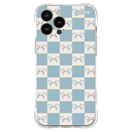 Capinha para celular Quadriculado Laços