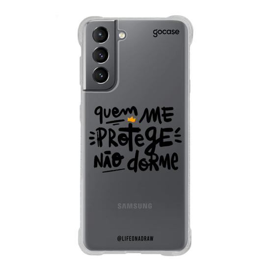 Capinha para celular Quem Me Protege