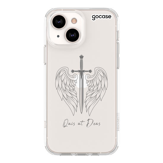 Capinha para celular  Quis ut Deus Clear