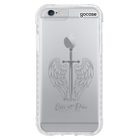 Capinha para celular  Quis ut Deus Clear