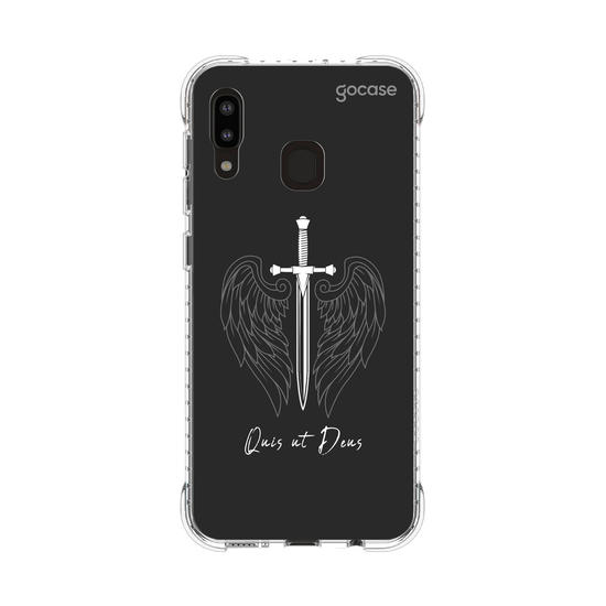 Capinha para celular  Quis ut Deus