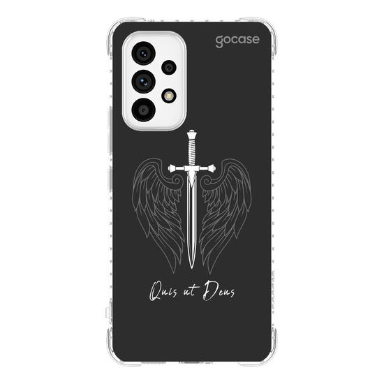 Capinha para celular  Quis ut Deus