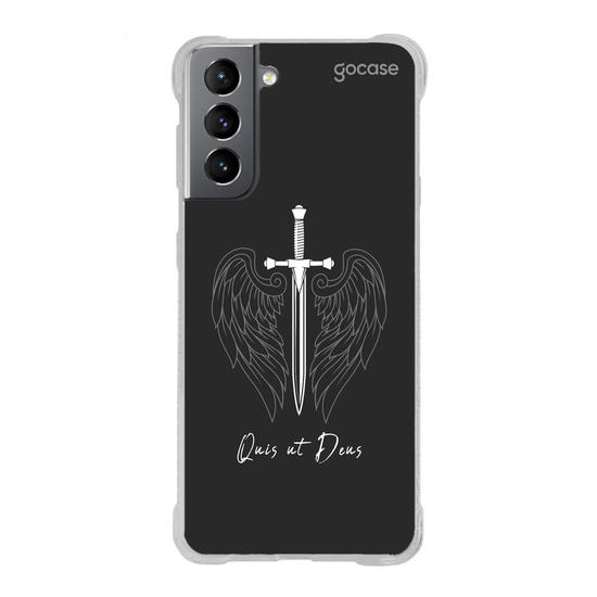 Capinha para celular  Quis ut Deus