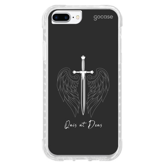 Capinha para celular  Quis ut Deus