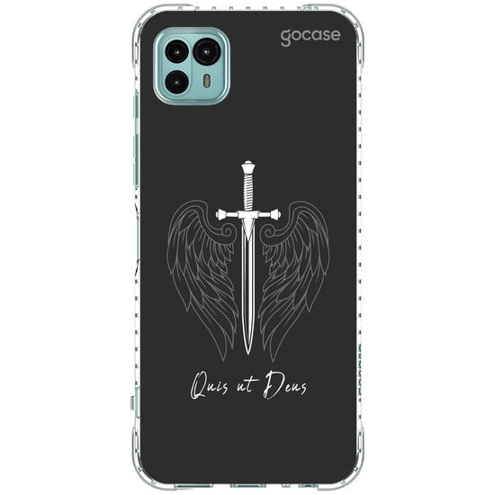 Capinha para celular  Quis ut Deus
