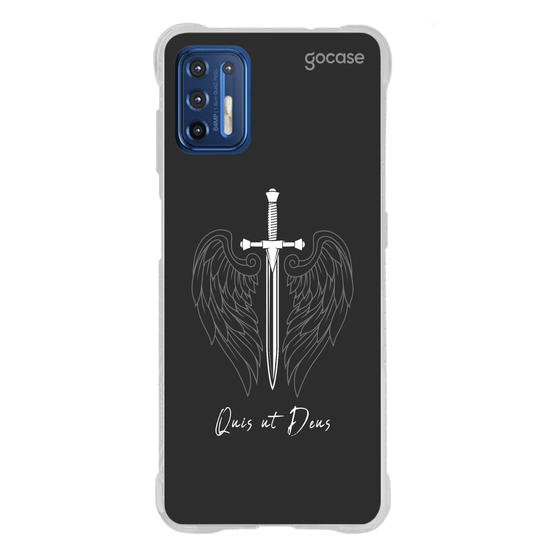 Capinha para celular  Quis ut Deus