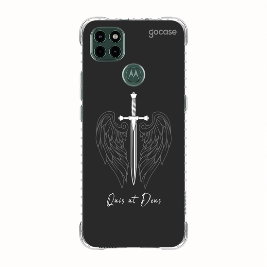 Capinha para celular  Quis ut Deus