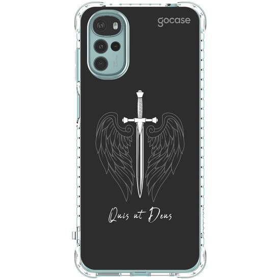 Capinha para celular  Quis ut Deus